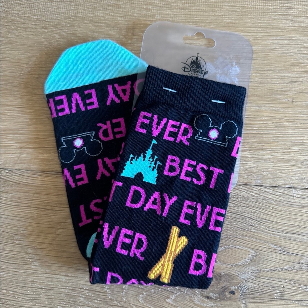 Disney Parks Best Day Ever Socks